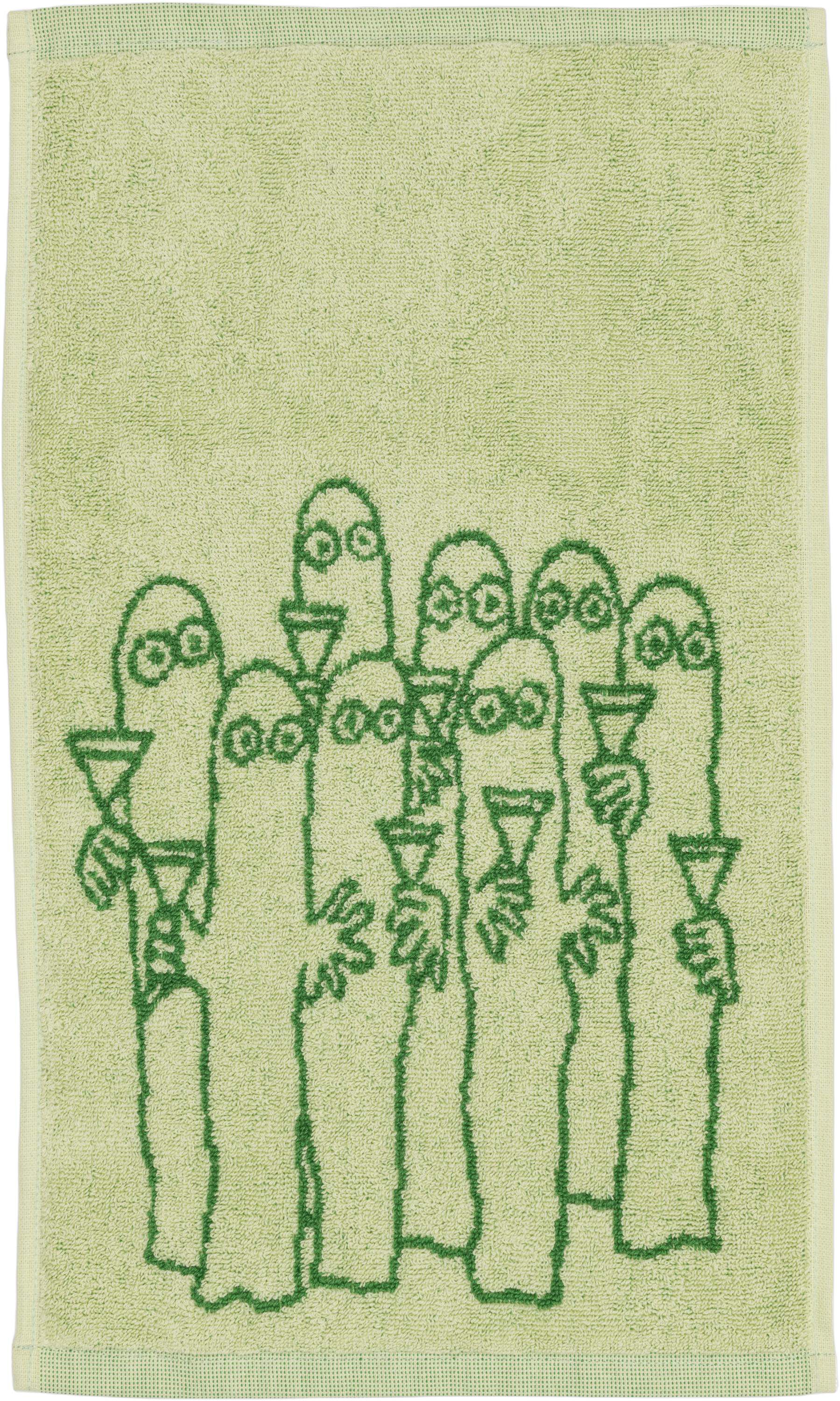 Moomin H&aring;ndkl&aelig;de 30x50 gr&oslash;n