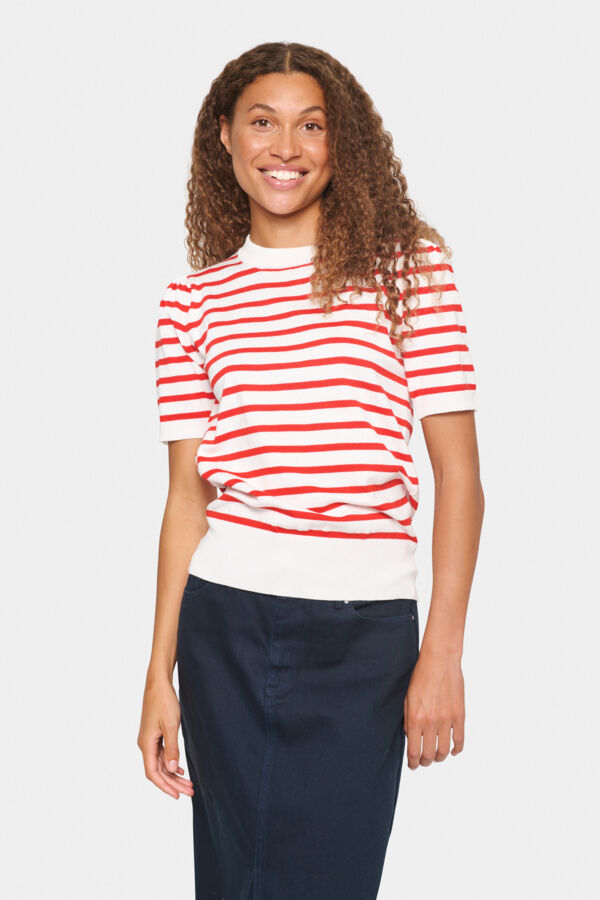 MilaSZ SS Striped Pullover