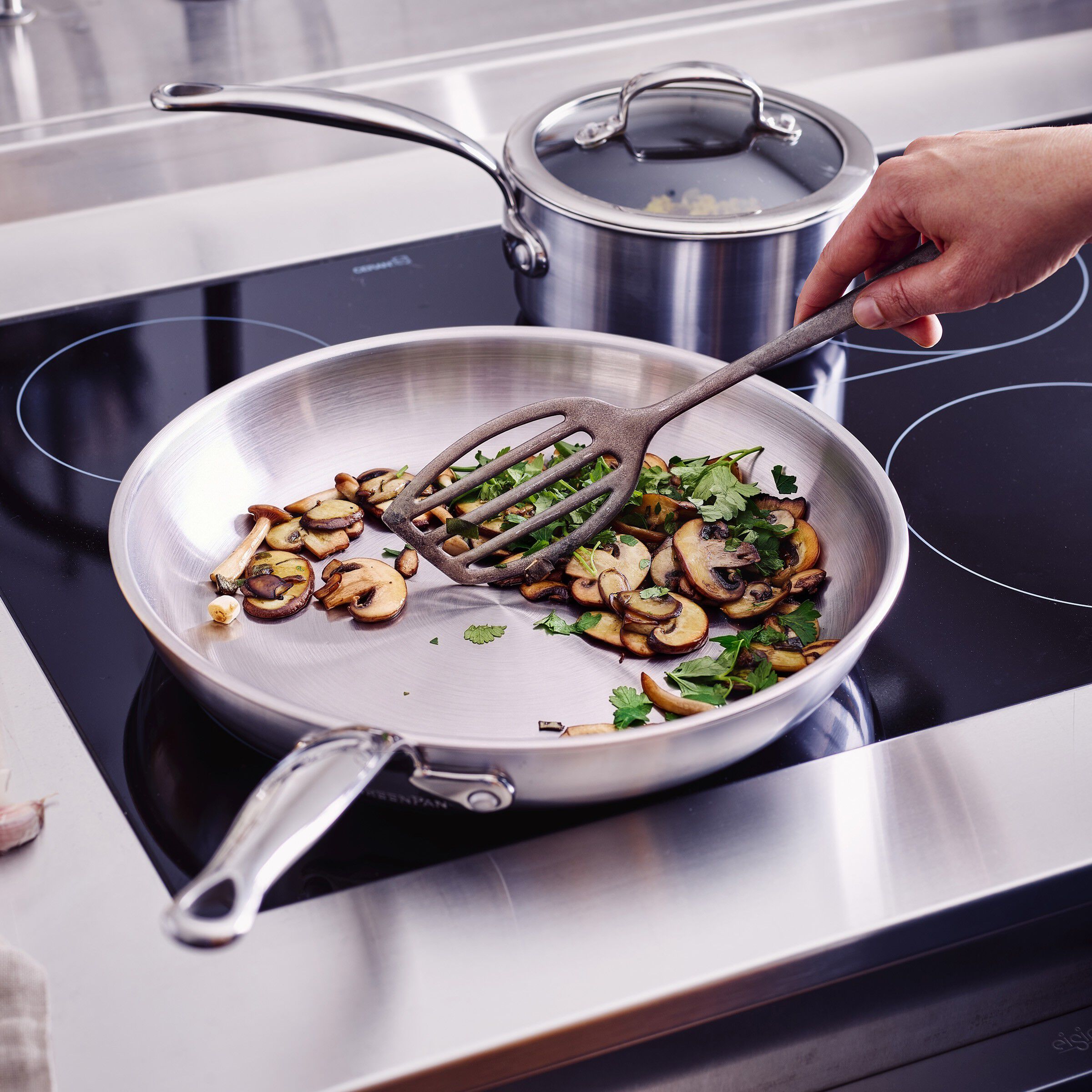 GreenPan Premiere 5PLY SS frypan 24cm