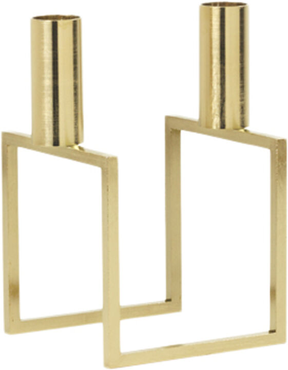 Line, Candle Holder, Gold Plating