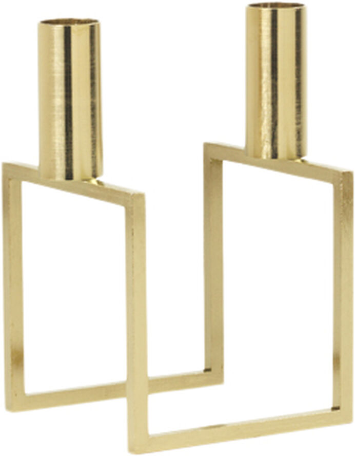 Line, Candle Holder, Gold Plating
