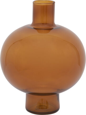 Vase Round golden oak