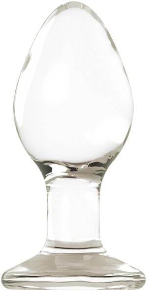Aelo glass butt plug