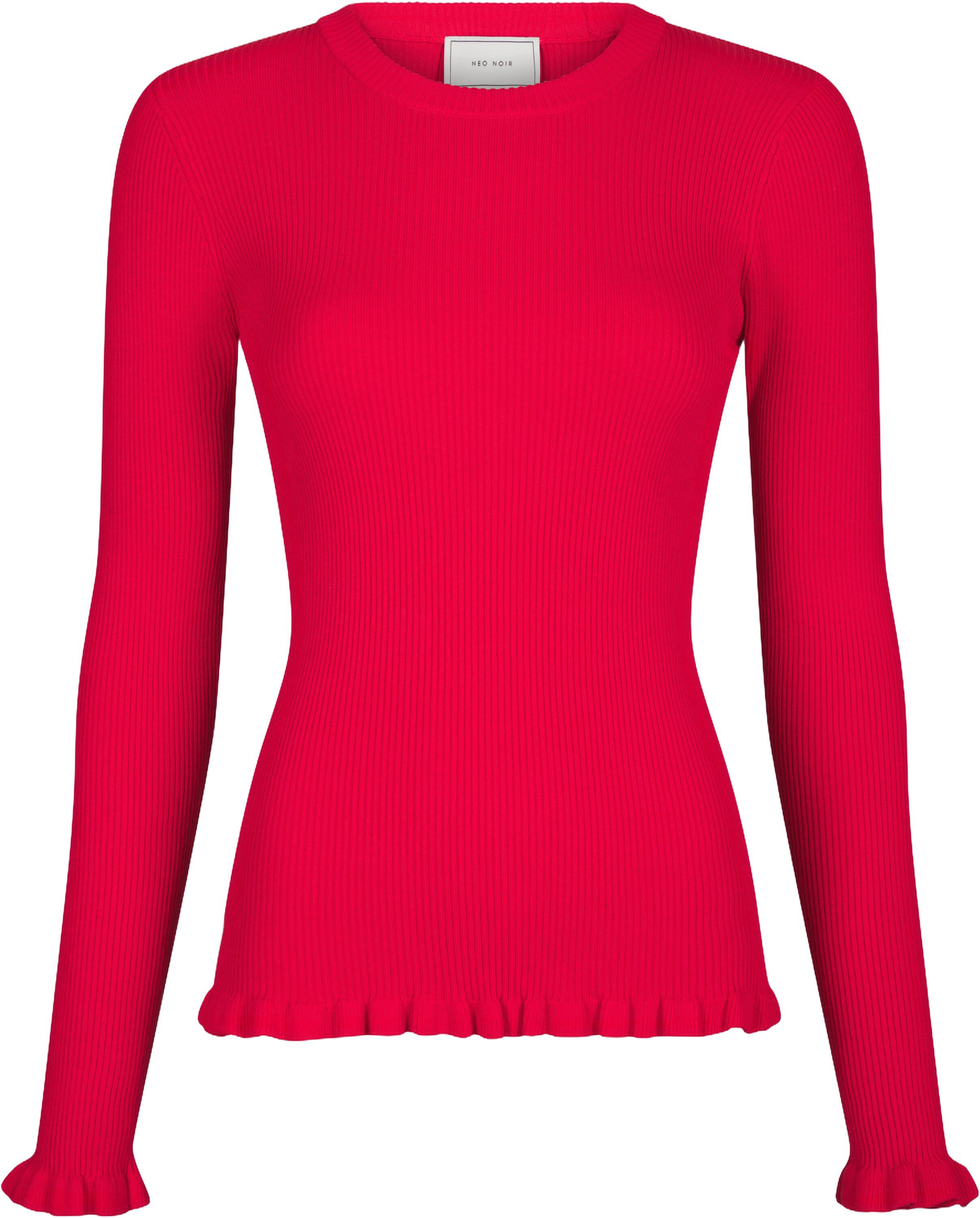 Nelle solid stickad blus