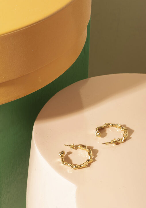 SHAMAN HOOPS ØRERINGE L