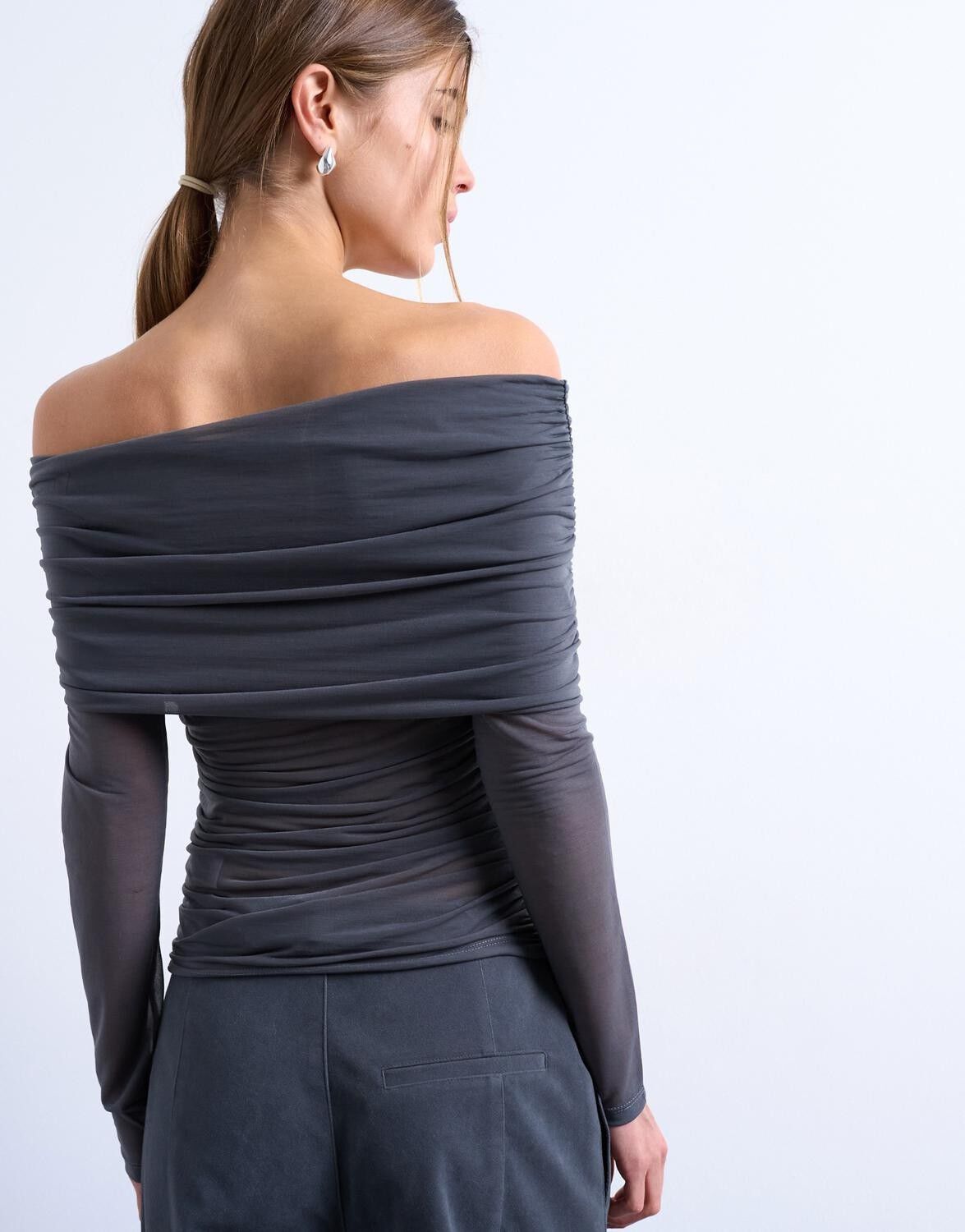 TSBEA MESH LS TOP JRS