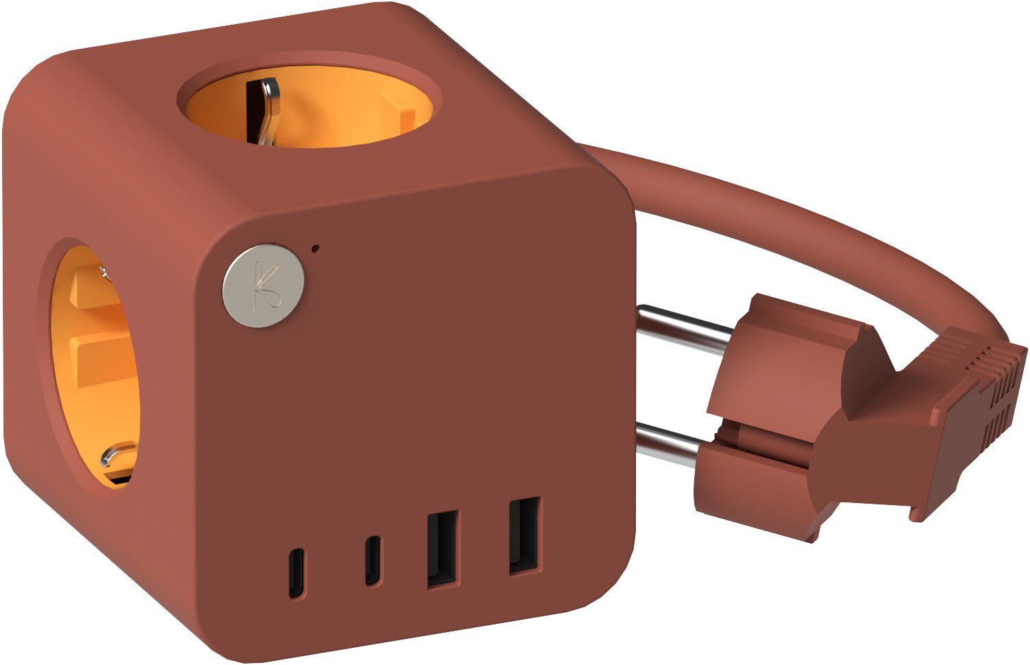 Ampie wired Kraftverk med flera uttag