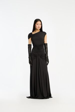 MAXI ASYMMETRIC DRESS