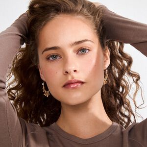 TOVIN earrings gold-plated