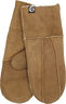 No Waste Sheepskin Gloves Dark Brown