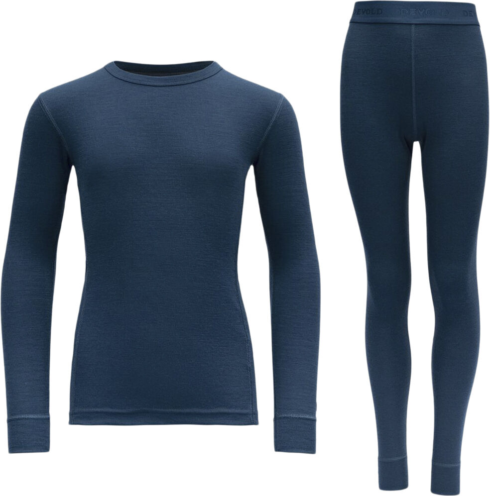 Devold Outdoor Wool Set Uldundert&oslash;j, junior 10-16 &aring;r