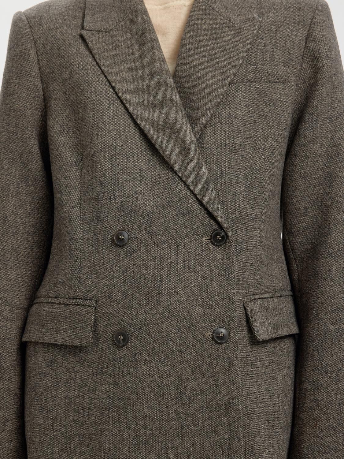 Slwreeda Wool Blend Db Blazer Noos