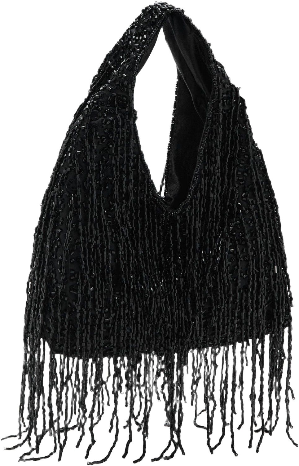 Fringed handbag