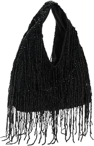 Fringed handbag