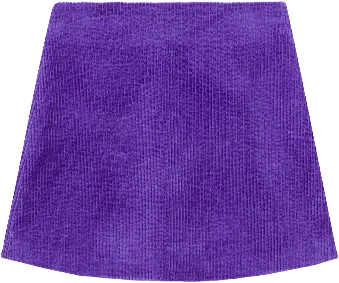 Corduroy Mini Skirt