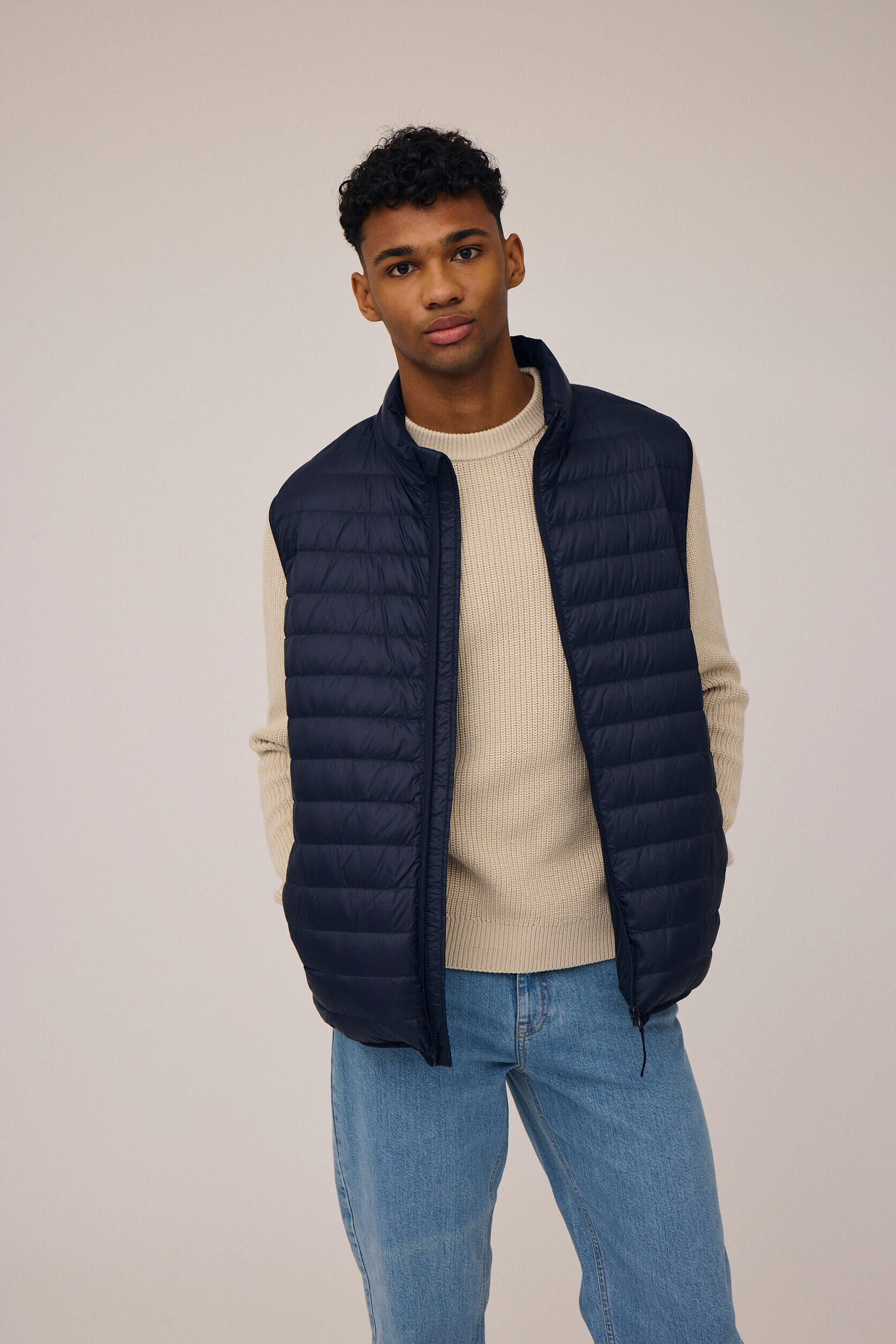 Floran 2 light padded down vest - GRS