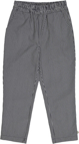 Poplin stripe pants