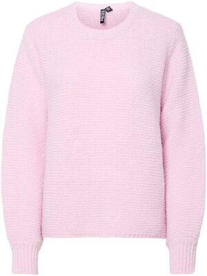 PCRINNA LS O-NECK KNIT PWP BC