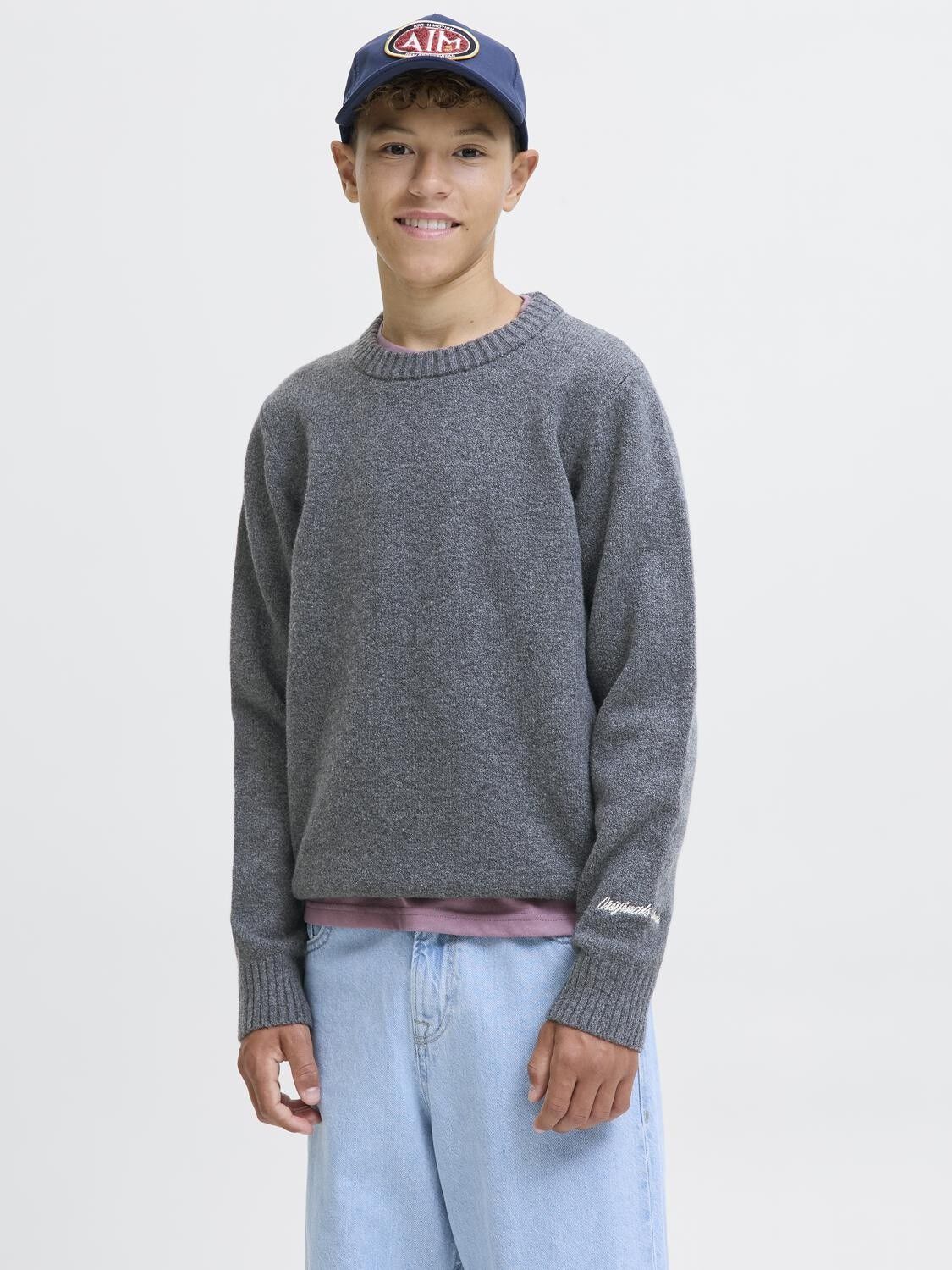 JORNORREBRO KNIT CREW NECK LN JNR