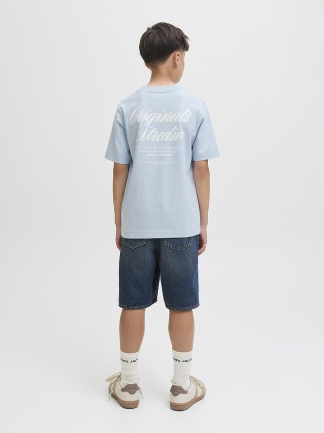 Jornorrebro Typo Tee Ss Crew Neck Sn Jnr