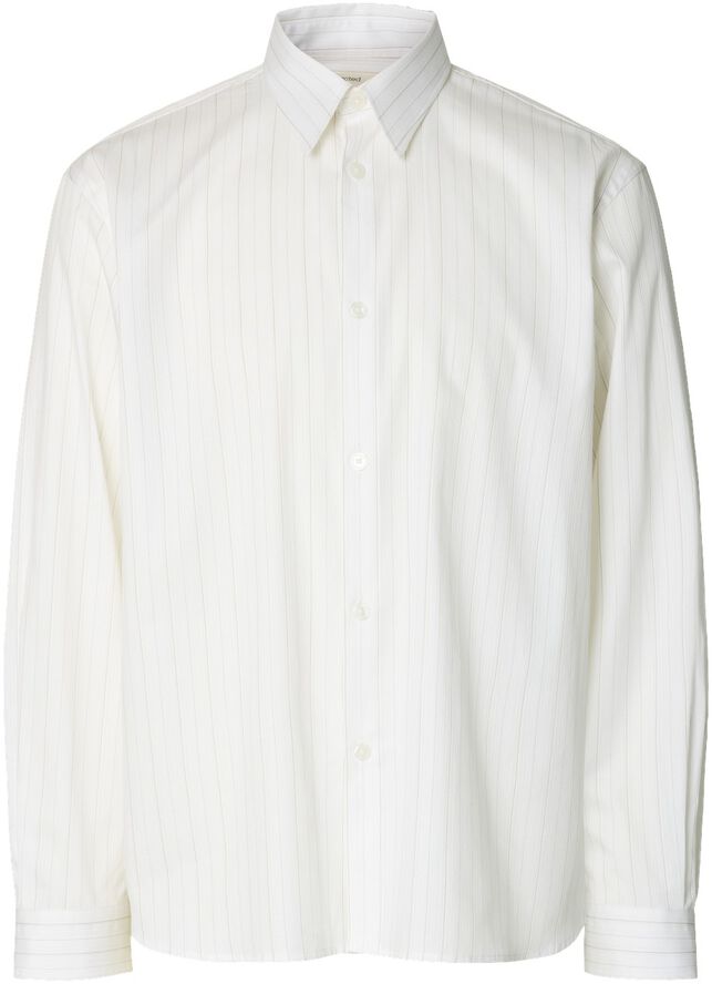 SLHRLXGEORGE DOBBY LS SHIRT