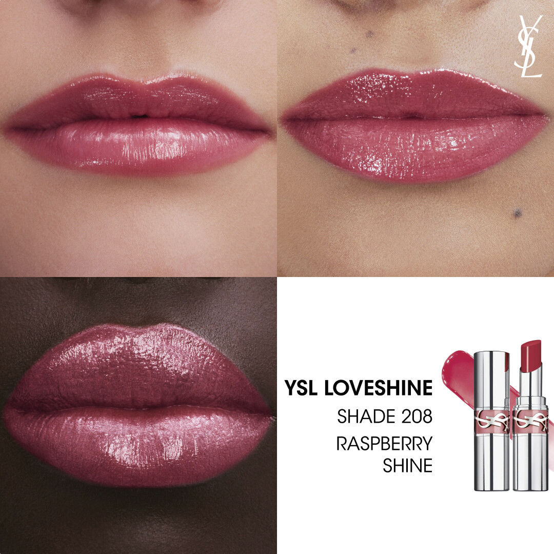 YSL LOVESHINE WET SHINE LIPSTICK 208