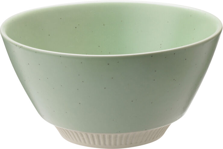 Knabstrup Colorit, skål, lys grøn, Ø14 cm