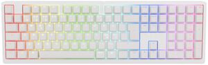 Ducky Zero 6108 White - Tr&aring;dl&oslash;s - MX Red Tastatur