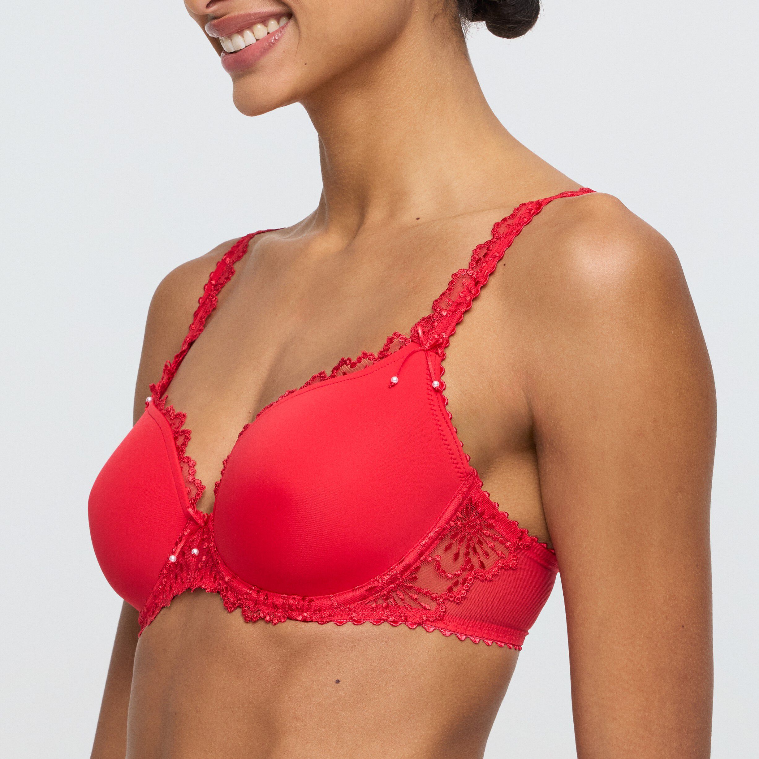 Jane padded bra heartshape