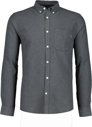 M&eacute;lange brushed shirt L/S