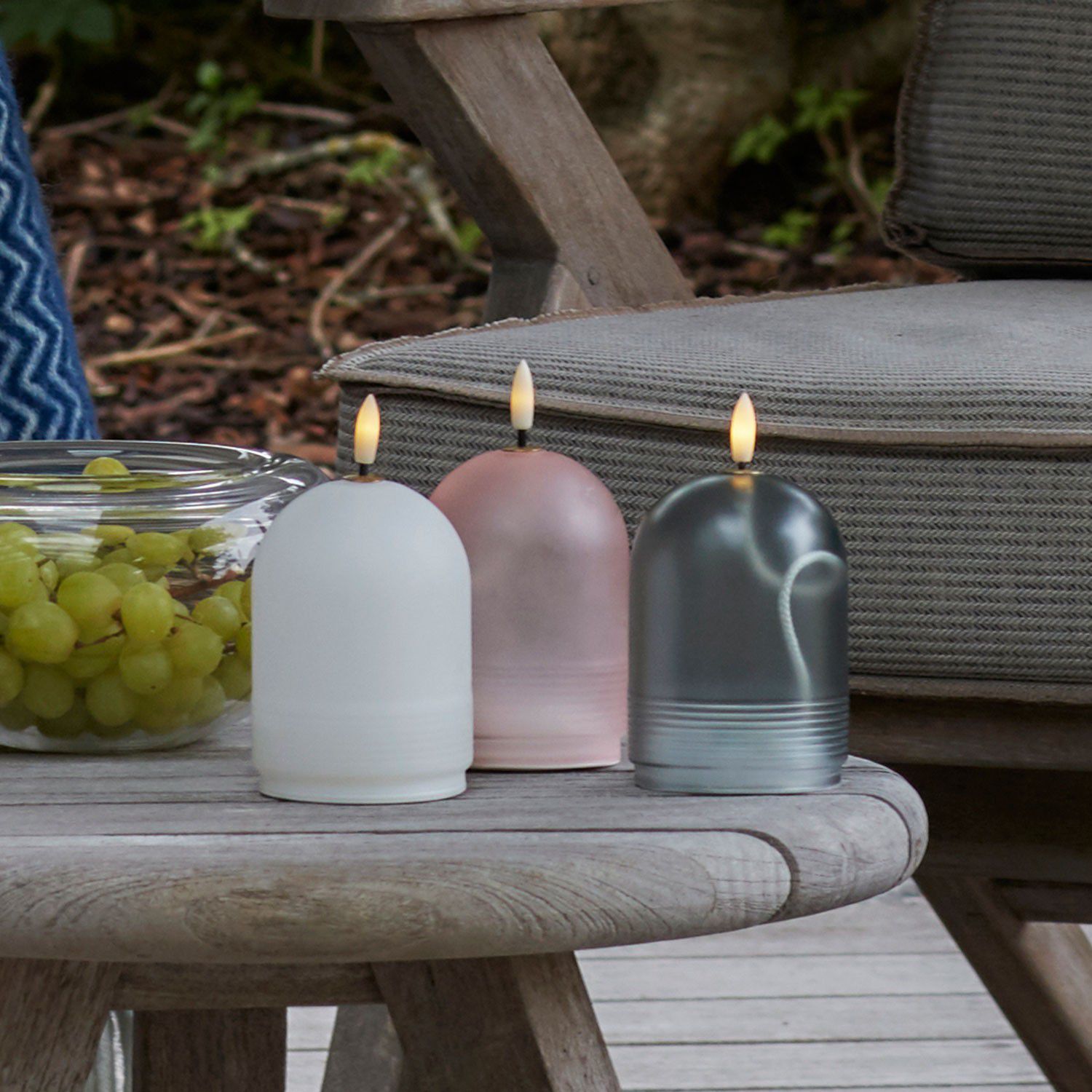 Minna H11cm, Mat Hvid