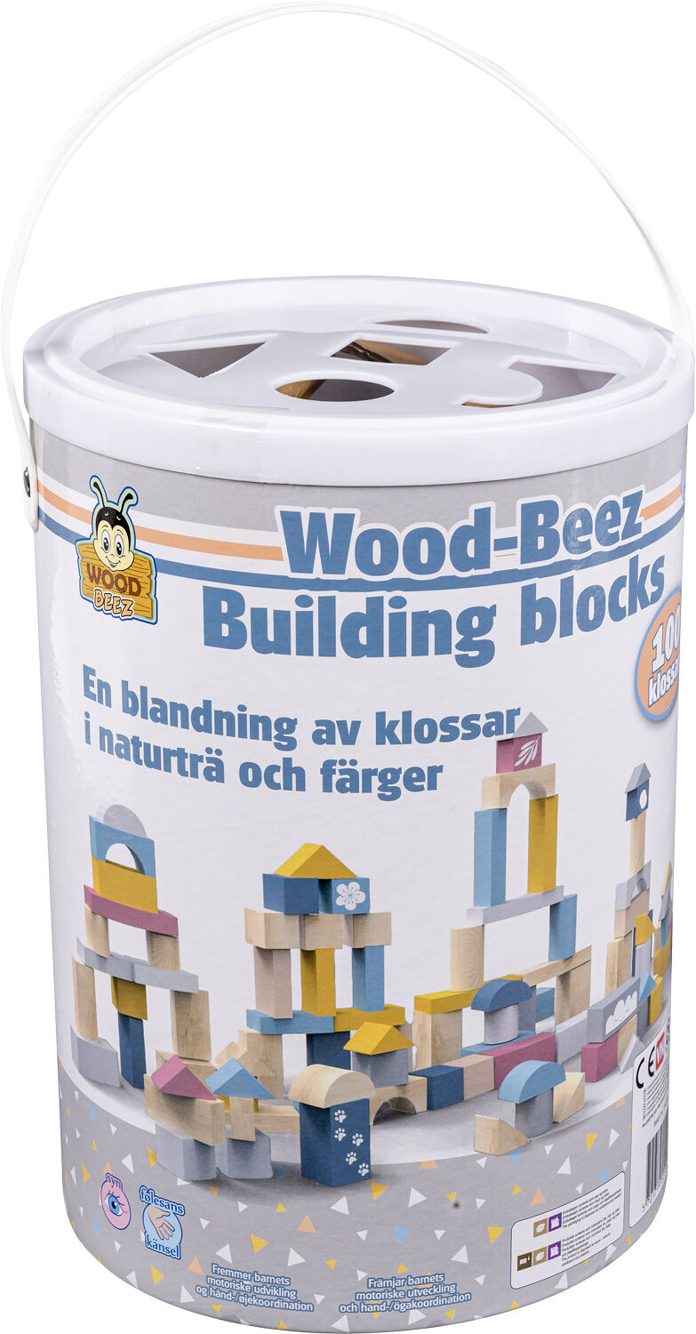 WOOD BEEZ 100 KLODSER