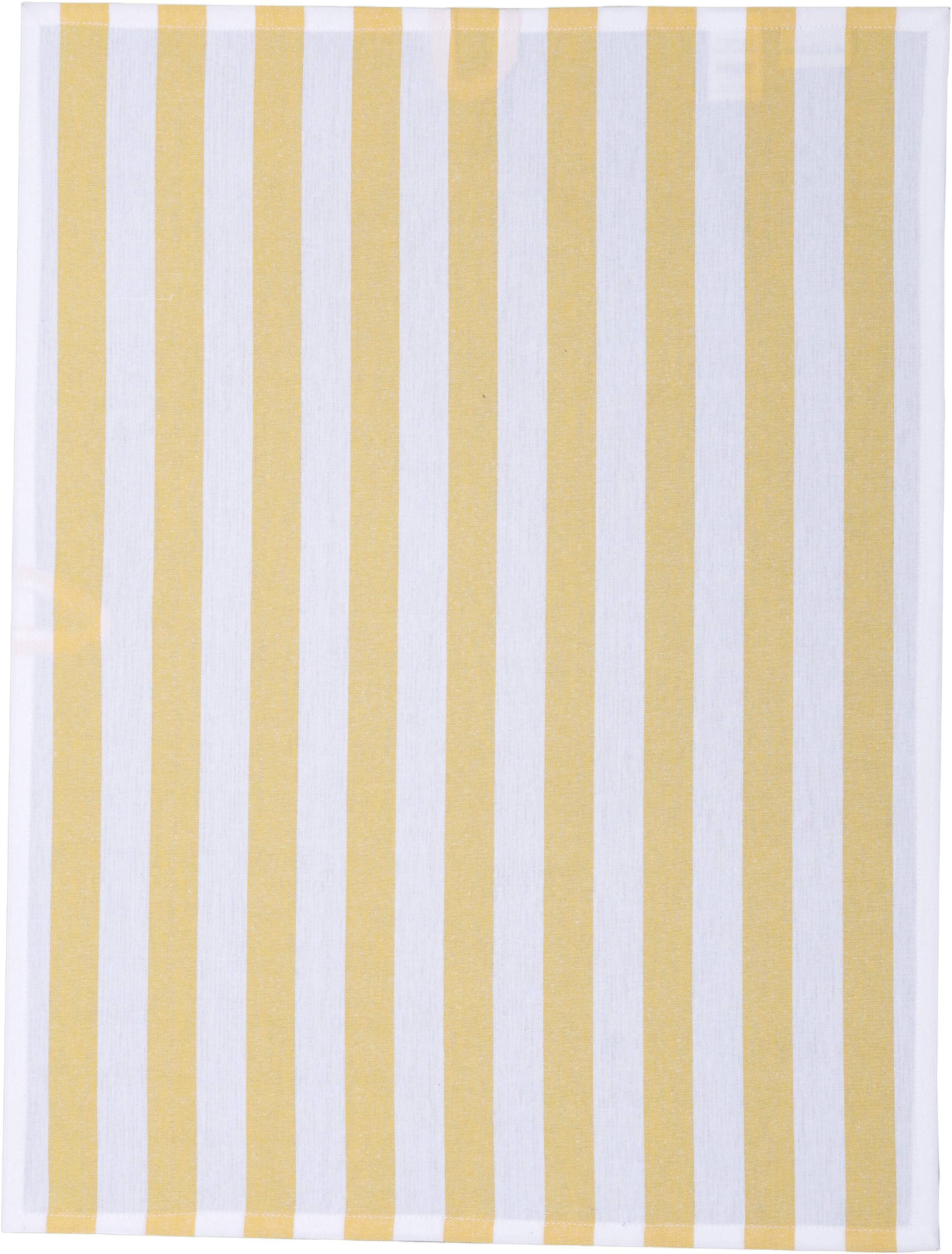 Tea Towels 50x70 cm BIRK -Stripe Yelow