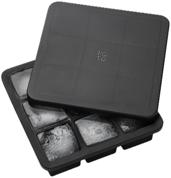 FREEZE-IT Iskubsform med lock H 5 cm black