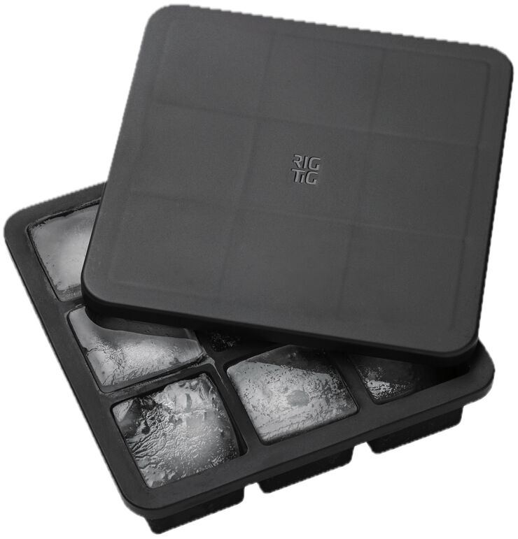 FREEZE-IT Iskubsform med lock H 5 cm black