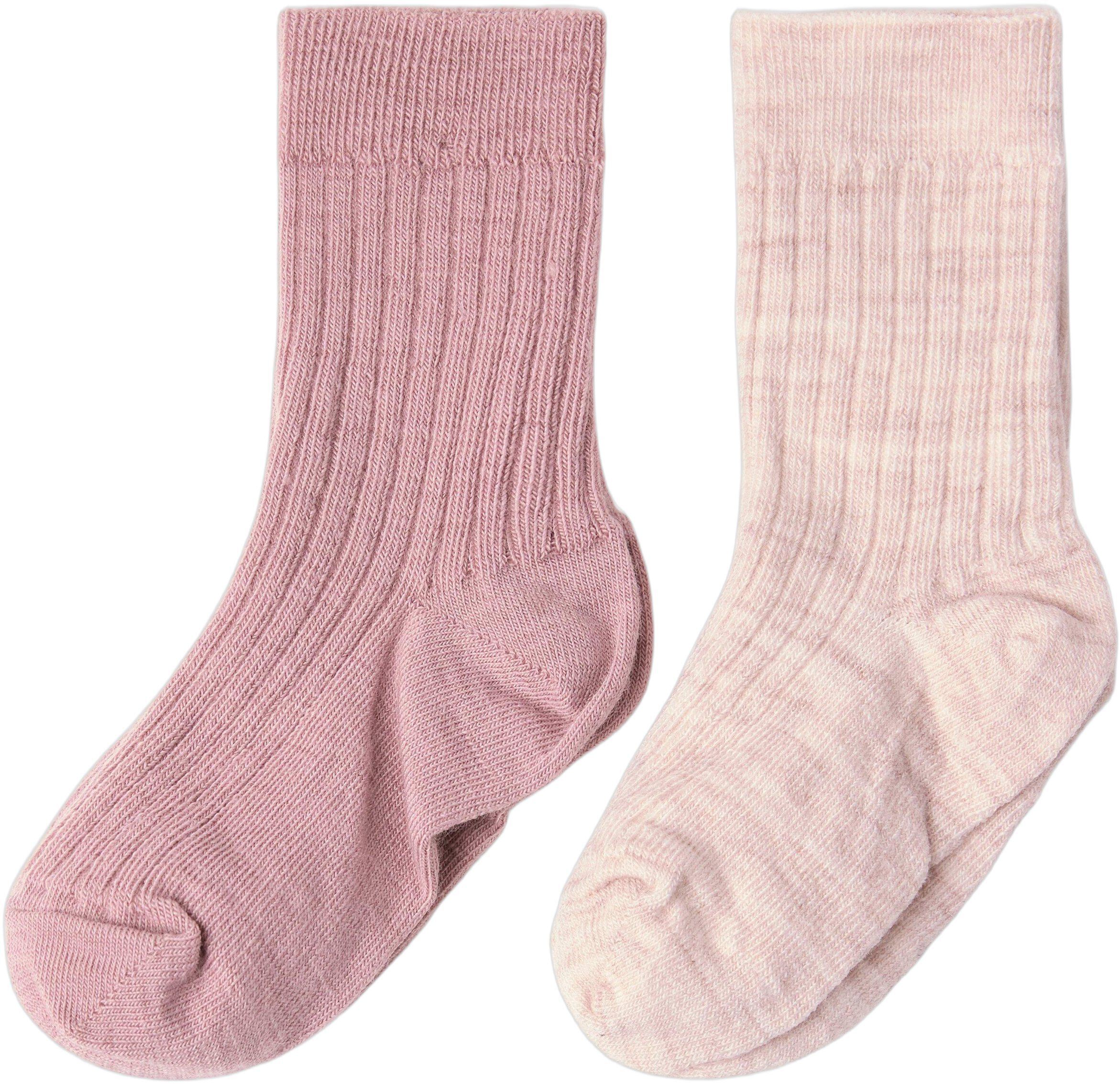 Cosy ribbed socks in soft wool blen