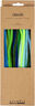 Chenille, L: 30 cm, tykkelse 6 mm, grøn/turkis harmoni, 25st