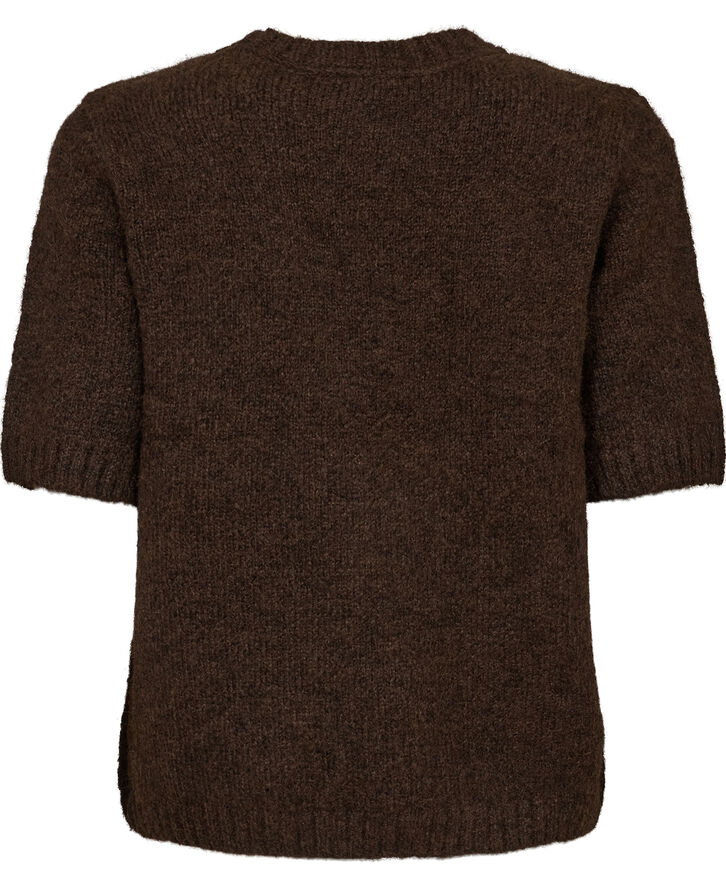 OBJSAGGIA LO S/S KNIT PULLOVER DIV