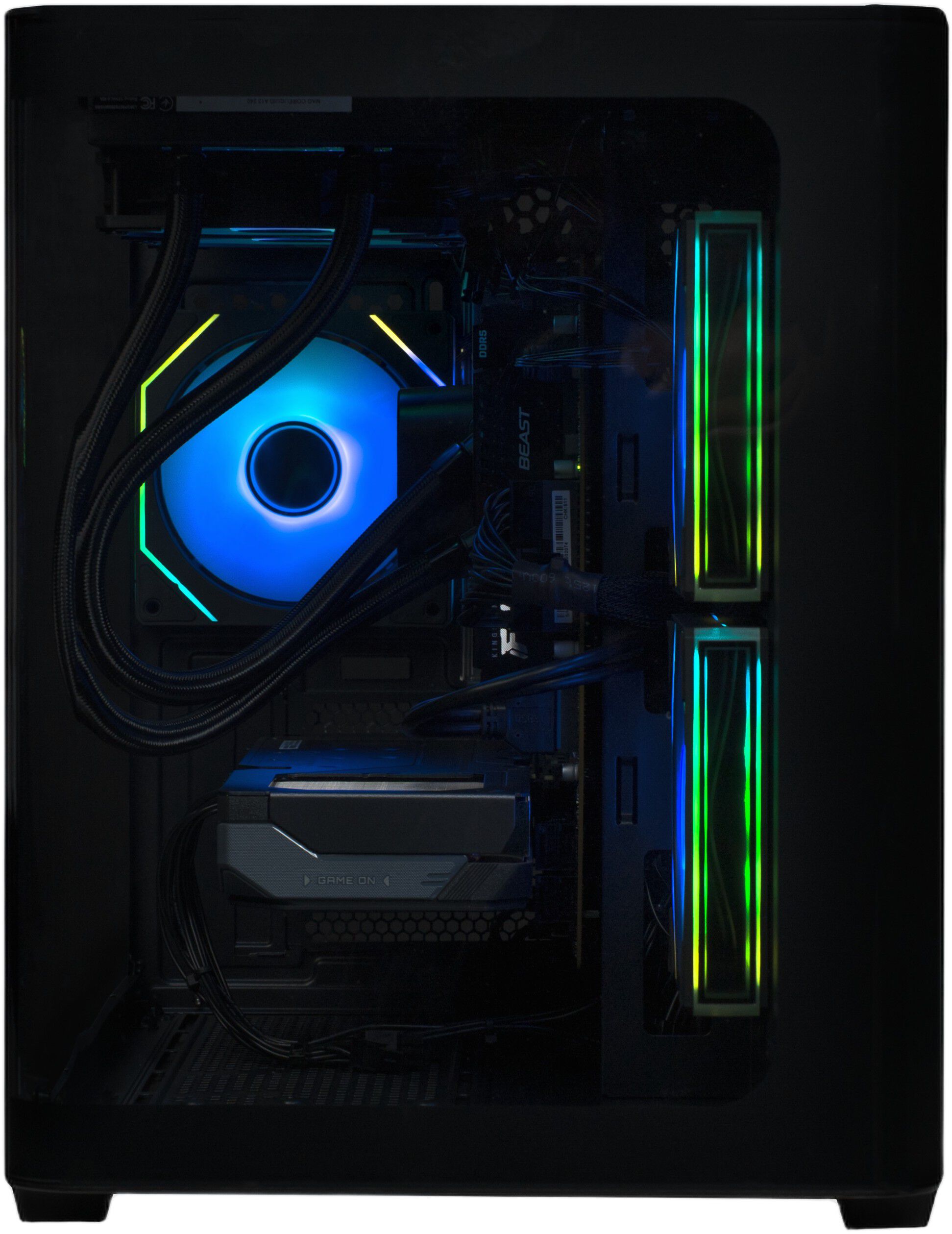 RGBeast Mini R500 - 9060XT Gaming PC