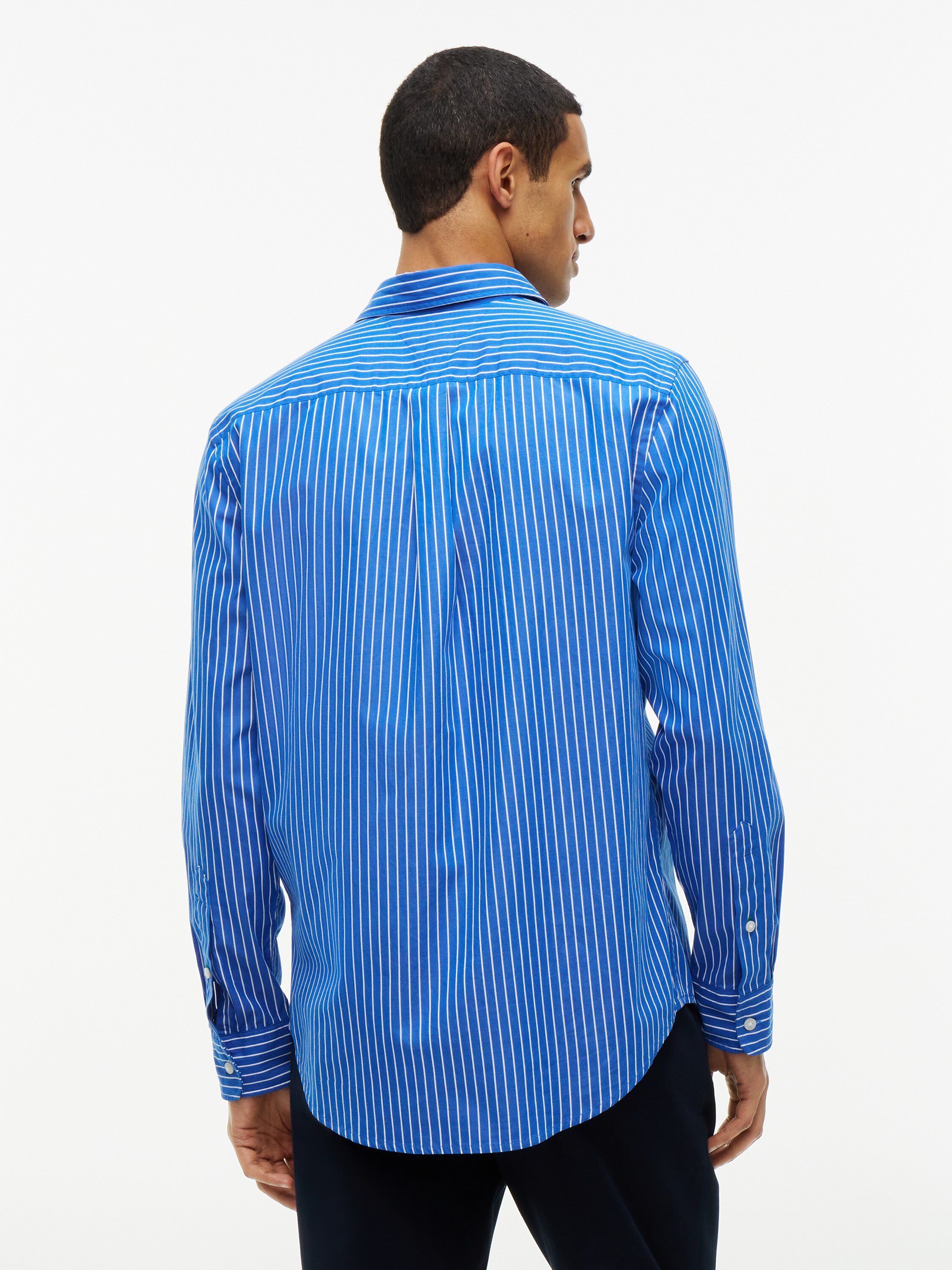 Regular Fit Flex Stripe Shirt