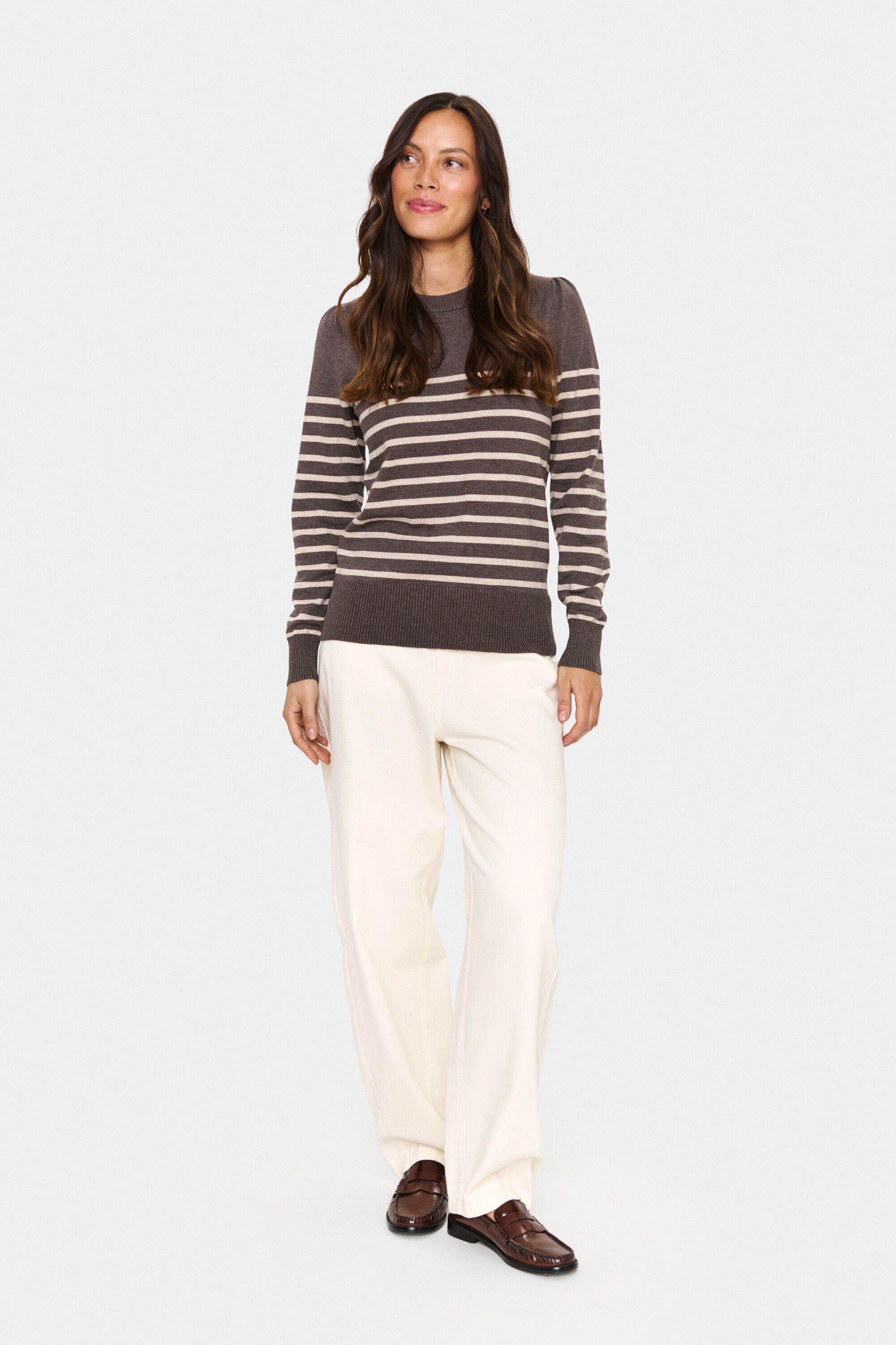 MilaSZ Shimmer Stripe Pullover