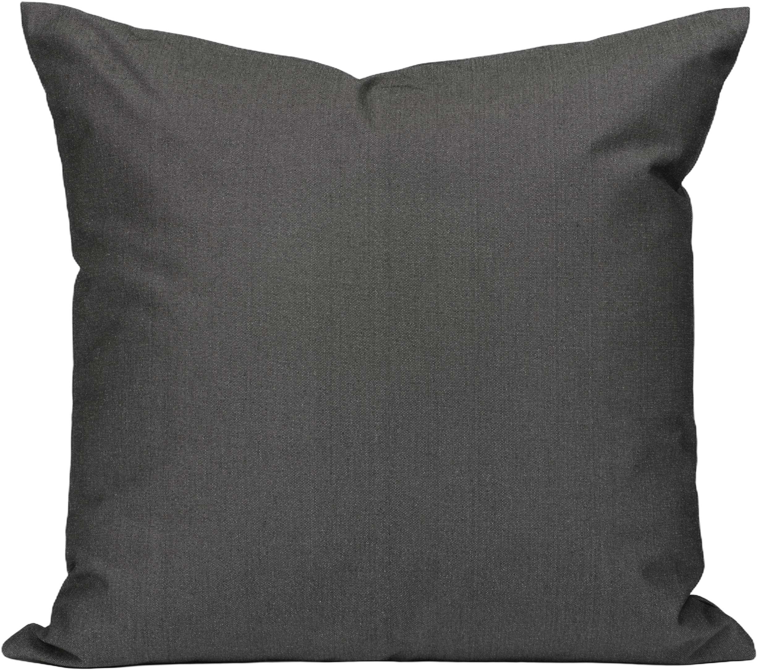 Fossflakes utomhuskudde 50x50 cm. Antracitgr&aring;