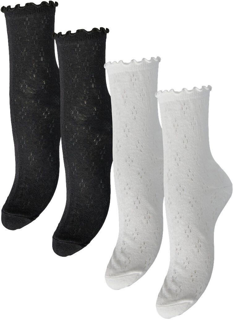 PCTHERESE POINTELLE 4 PACK SOCKS