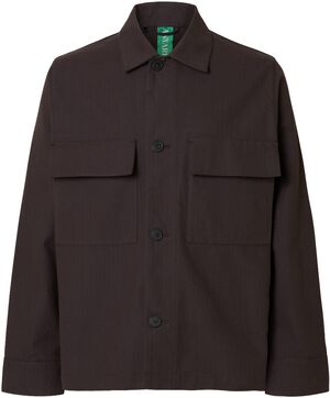 ANRHARKI PINSTRIPE OVERSHIRT