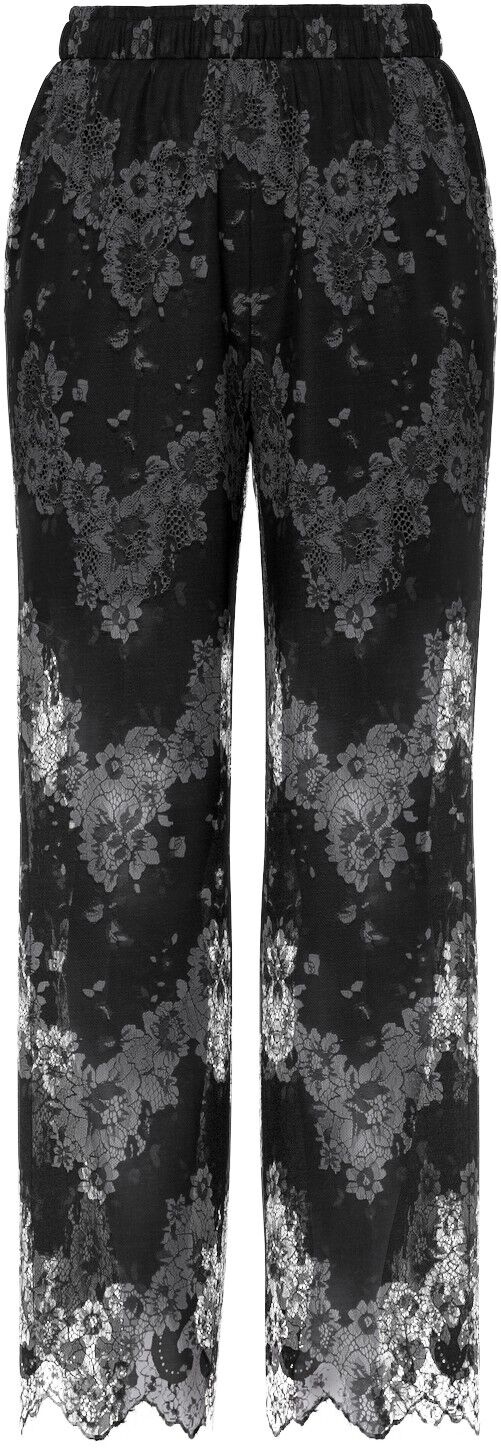 PCRINNE HW STRAIGHT LACE PANTS WVN