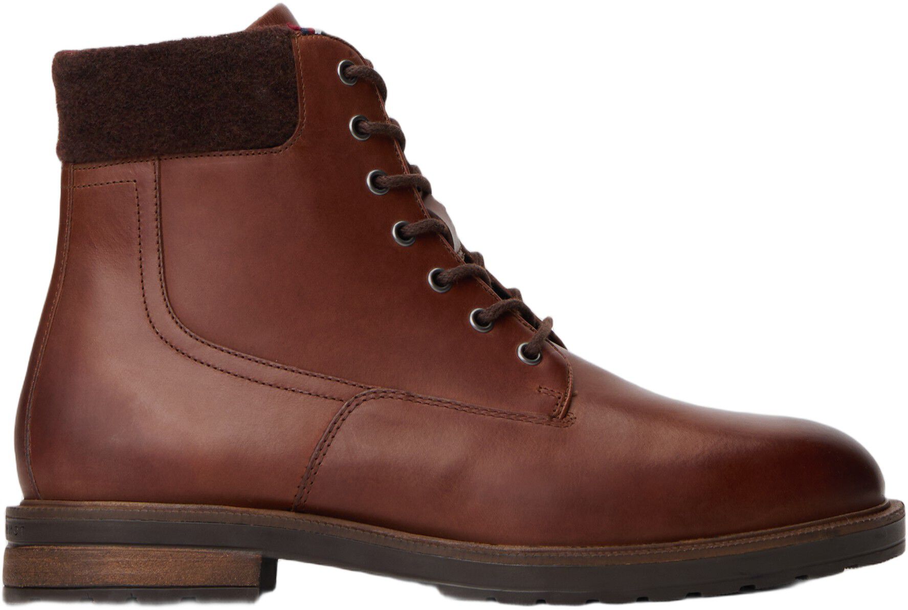 CLEATED HILFIGER W LTH BOOT