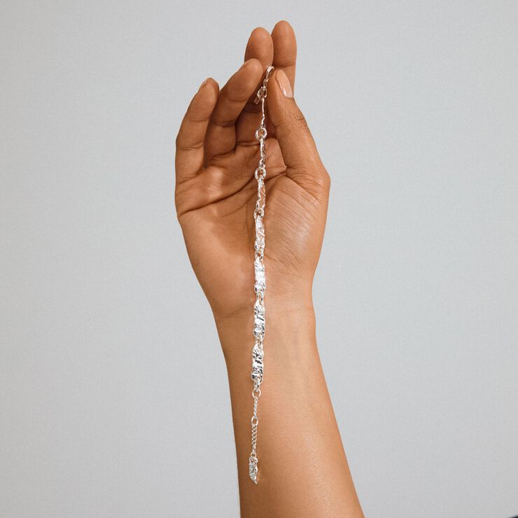 INSTANT bracelet silver-plated