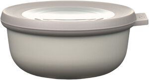 Skål m lock Cirqula 350 ml Nordic white