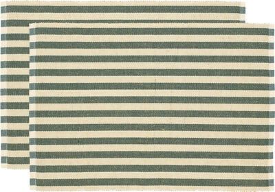 Bordstablett 33x48 2-pack Statement Stripe Green
