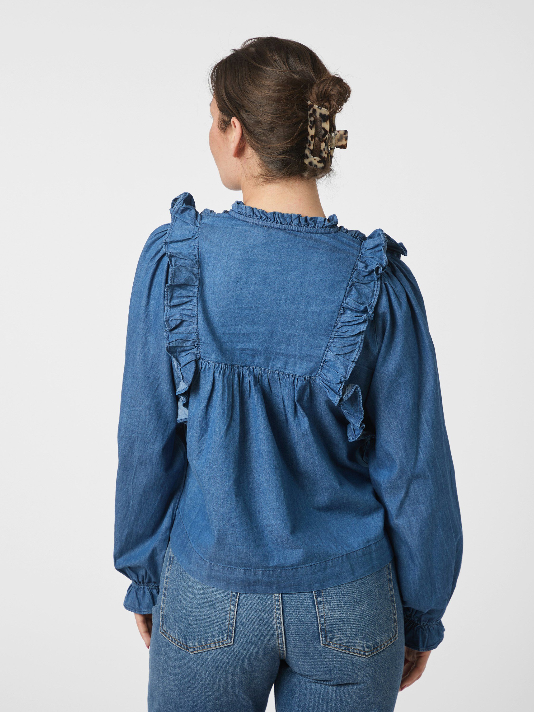 Janis Denim Blouse